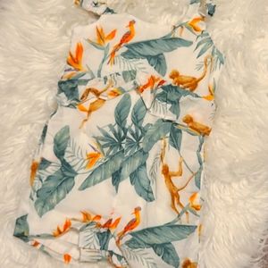 Janie and Jack Tropical Romper *NWOT*